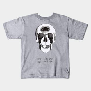 open your mind Kids T-Shirt